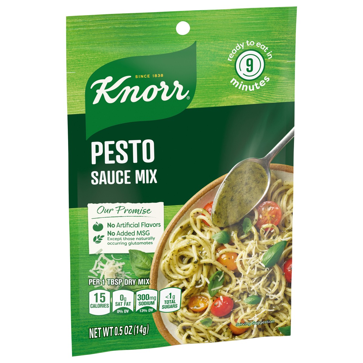 slide 4 of 5, Knorr Sauce Mix Pesto, 0.5 oz, 0.5 oz