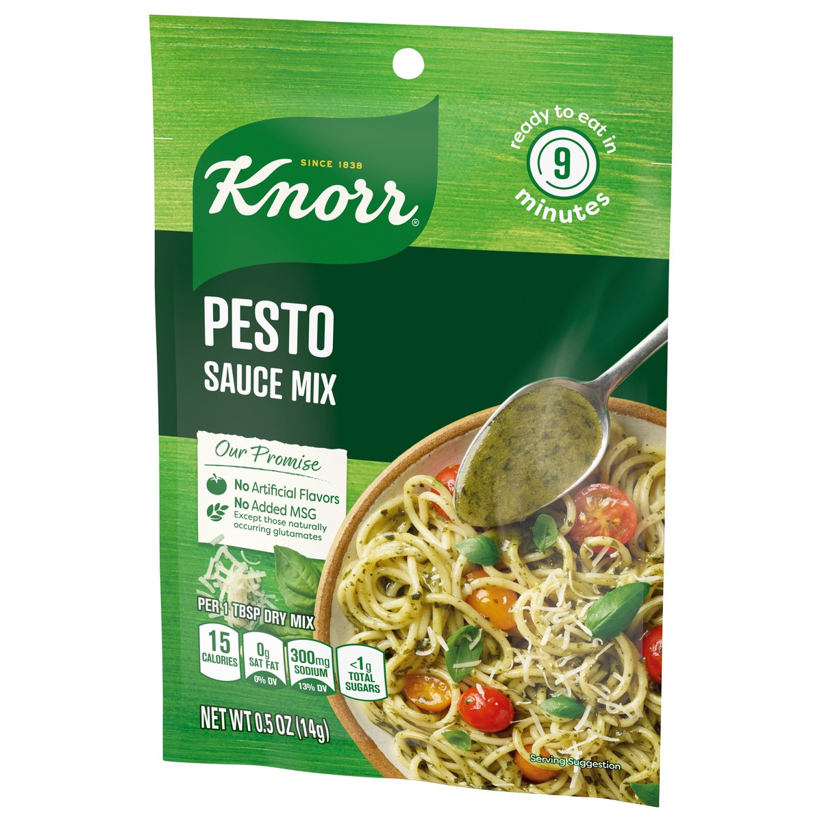 slide 5 of 5, Knorr Sauce Mix Pesto, 0.5 oz, 0.5 oz