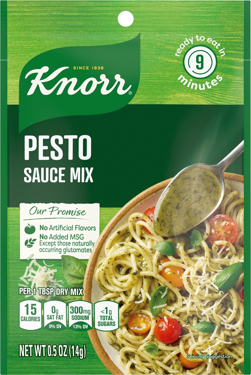 slide 2 of 5, Knorr Sauce Mix Pesto, 0.5 oz, 0.5 oz