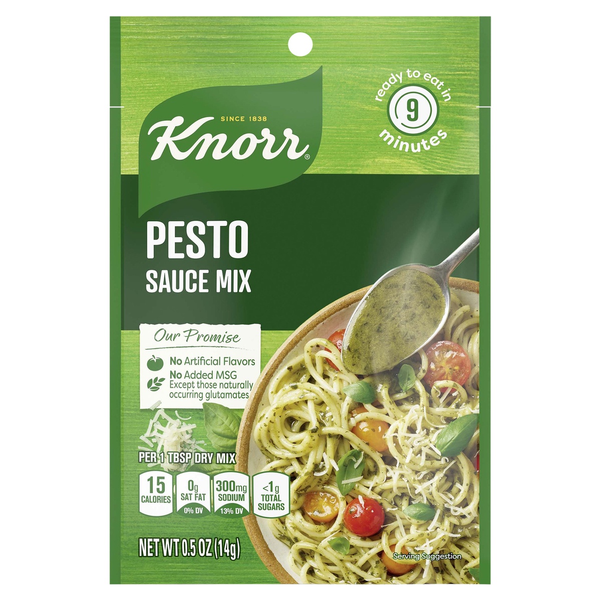 slide 1 of 1, Knorr Pesto Sauce Mix, 0.5 oz