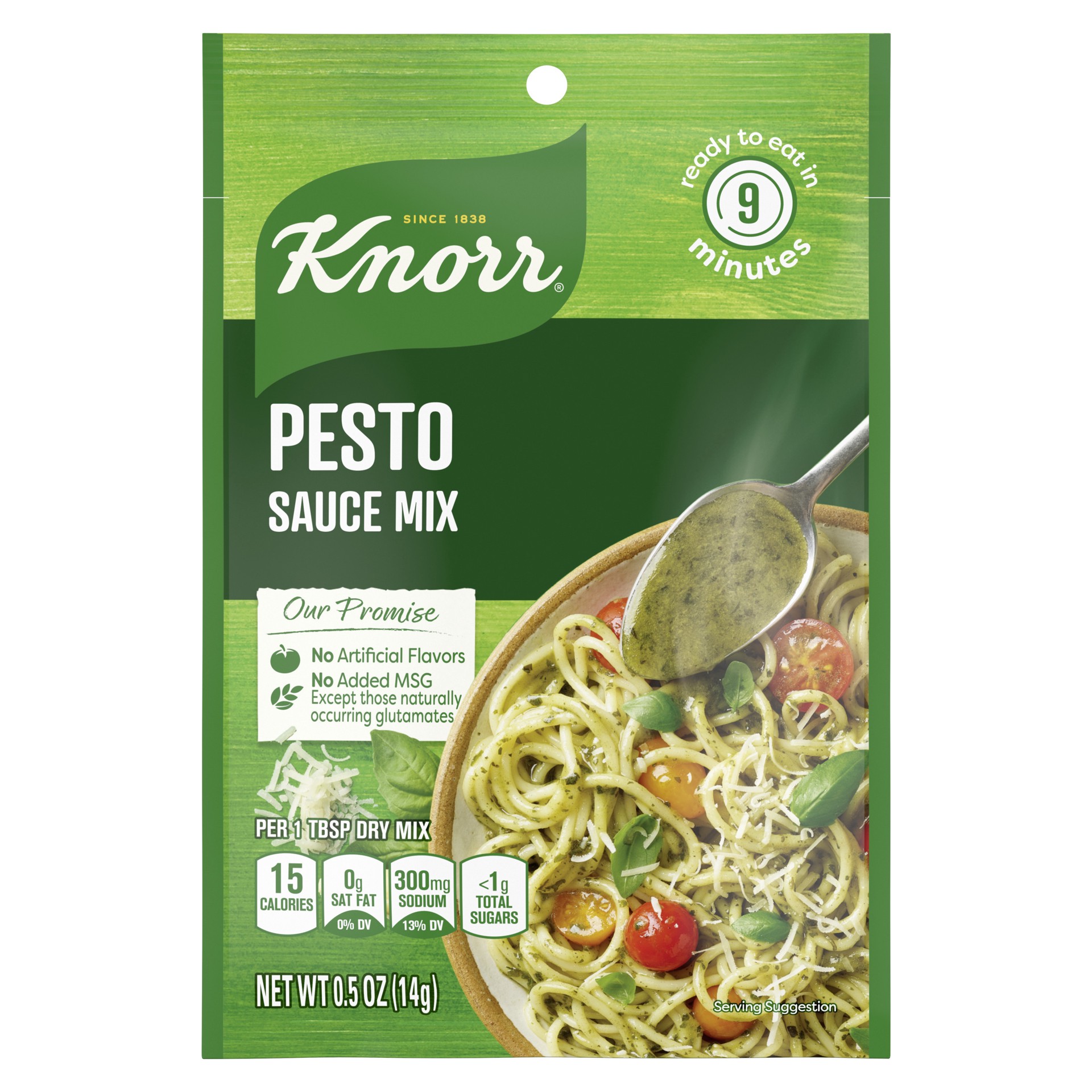 slide 1 of 5, Knorr Sauce Mix Pesto, 0.5 oz, 0.5 oz