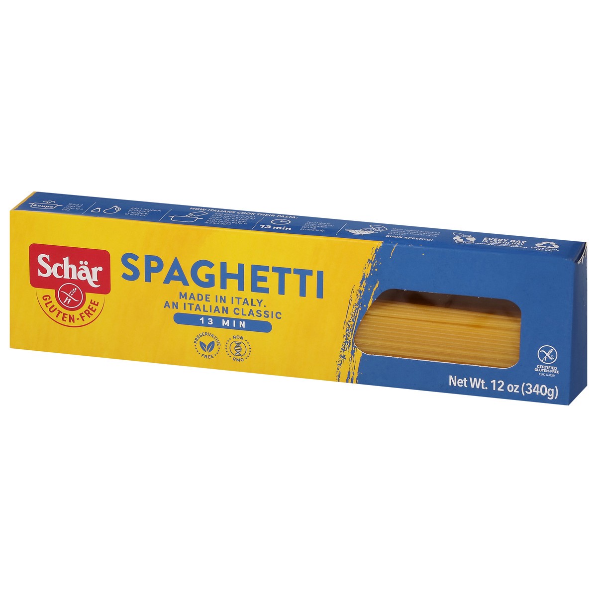 slide 6 of 12, Schär Gluten-Free Spaghetti 12 oz, 12 oz