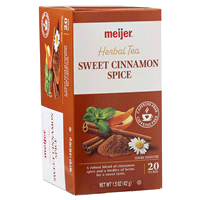 slide 3 of 29, Meijer Cinnamon Spice Tea, 20 Bags, 20 CT     
