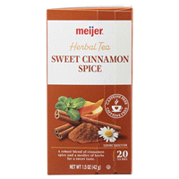 slide 19 of 29, Meijer Cinnamon Spice Tea, 20 Bags, 20 CT     