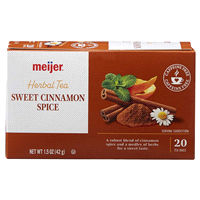 slide 23 of 29, Meijer Cinnamon Spice Tea, 20 Bags, 20 CT     