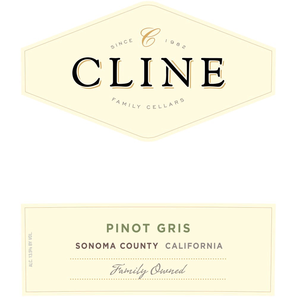 slide 3 of 3, Cline Pinot Gris/Chardonnay, 750 ml