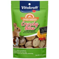 Vitakraft Oven Baked Crunchy Bites Small Pet Treats