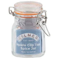 Kilner 2.4 Ounce Square Clip Top Spice Jar 1 ea