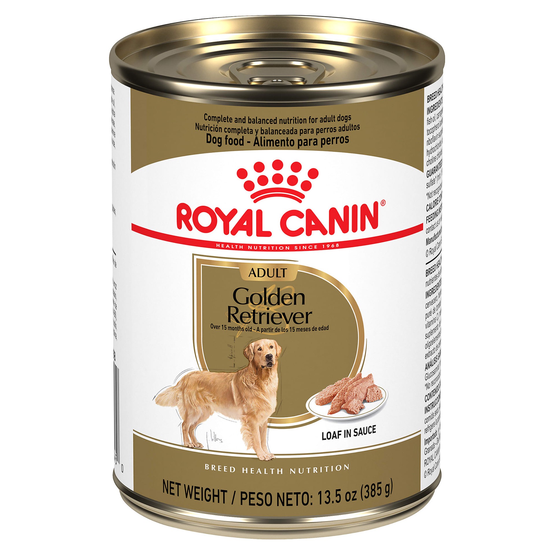 slide 1 of 9, Royal Canin Adult Golden Retriever Dog Food, 13.5 oz