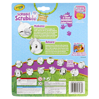 slide 10 of 17, Crayola Scribble Scrubbie Safari Animal Toy Set, Ages 3+, 2 ct