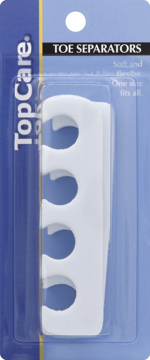 slide 4 of 6, TopCare Beauty Toe Separators 1 ea, 1 ea