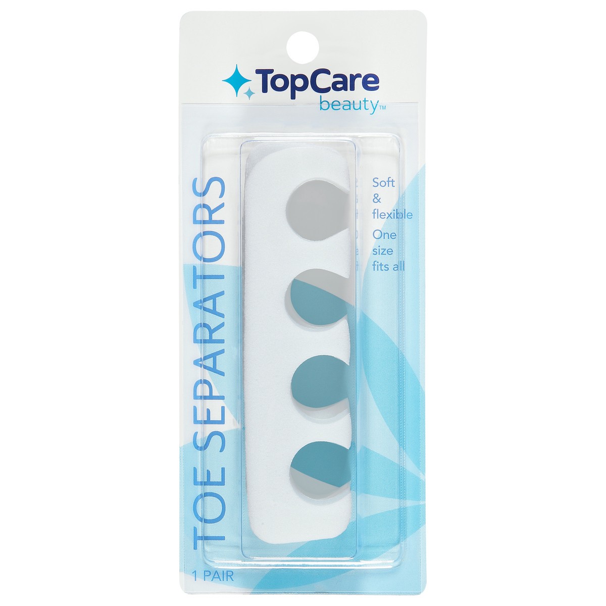 slide 1 of 6, TopCare Beauty Toe Separators 1 ea, 1 ea