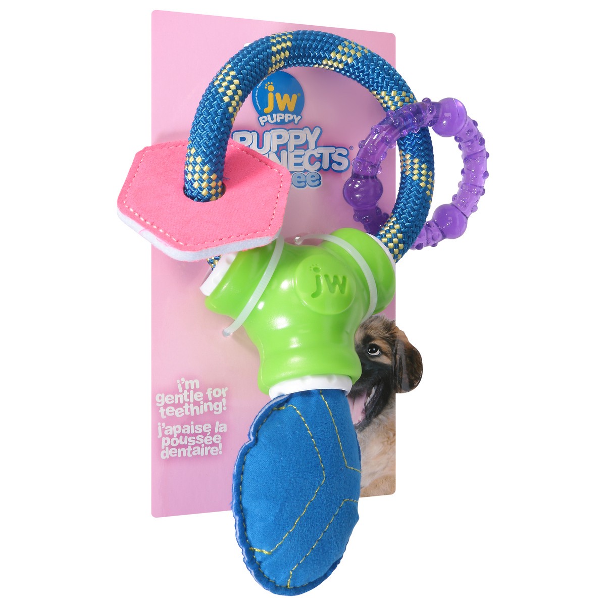 slide 3 of 9, JW Pet Puppy Connects Soft-ee Dog Toy 1 ea, 1 ct