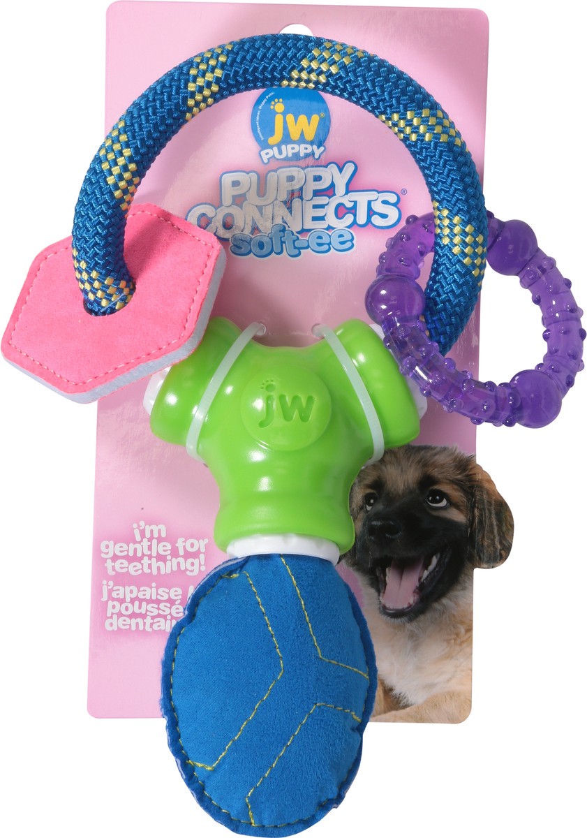 slide 6 of 9, JW Pet Puppy Connects Soft-ee Dog Toy 1 ea, 1 ct