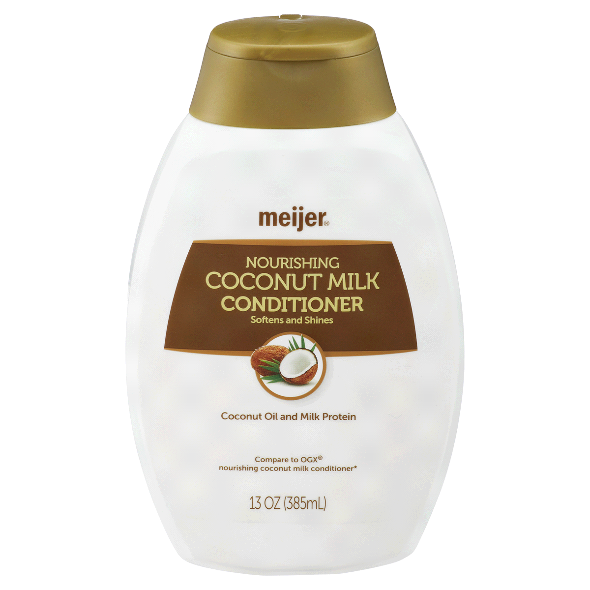 slide 1 of 2, Meijer Nourishing Coconut Milk Conditioner, 13 oz