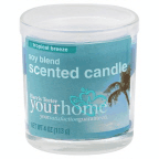 slide 1 of 1, Harris Teeter yourhome Jar Candle - Tropical Breeze, 4 oz