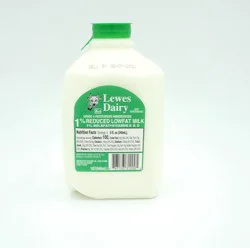 Lewes Dairy 1% Milk Quart