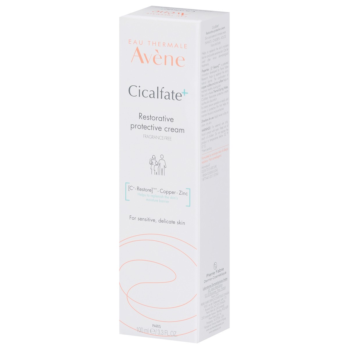 slide 2 of 9, Avène Cicalfate+ Restorative Protective Cream 3.3 fl oz, 3.30 fl oz