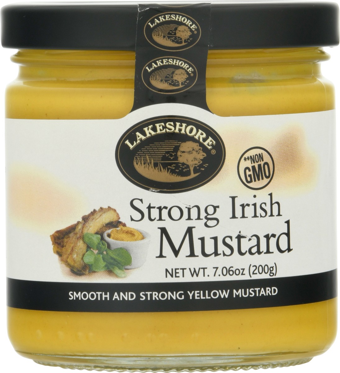 slide 1 of 2, Lakeshore Strong Irish Mustard 7.06 oz Jar, 7.06 oz