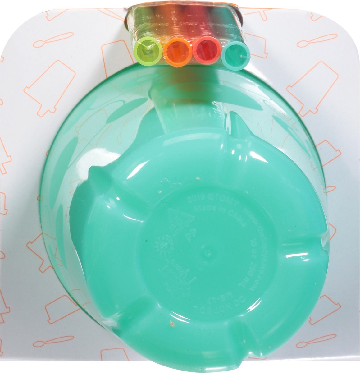 slide 8 of 12, Take & Toss 10 Ounces Straw Cups 4 ea, 4 ct