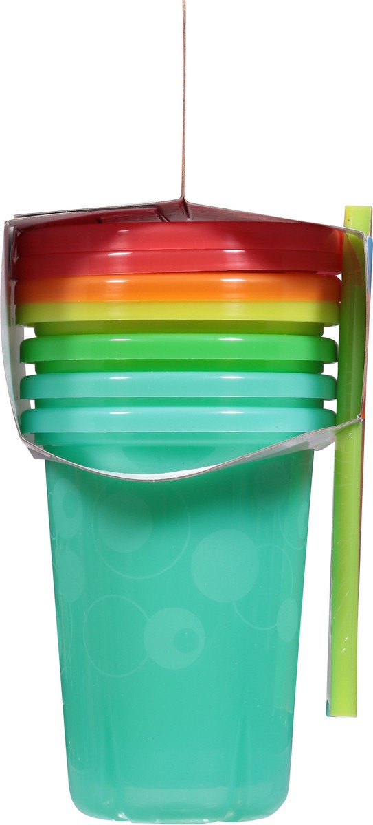 slide 10 of 12, Take & Toss 10 Ounces Straw Cups 4 ea, 4 ct