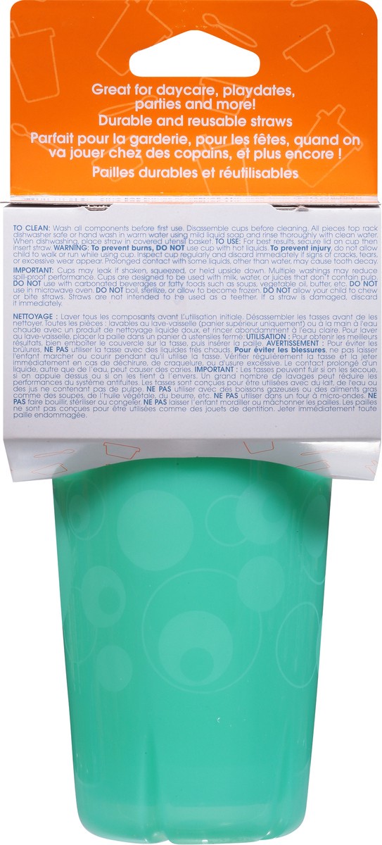 slide 9 of 12, Take & Toss 10 Ounces Straw Cups 4 ea, 4 ct