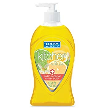 slide 1 of 1, Lucky Super Soft Citrus Hand Soap, 13.5 oz