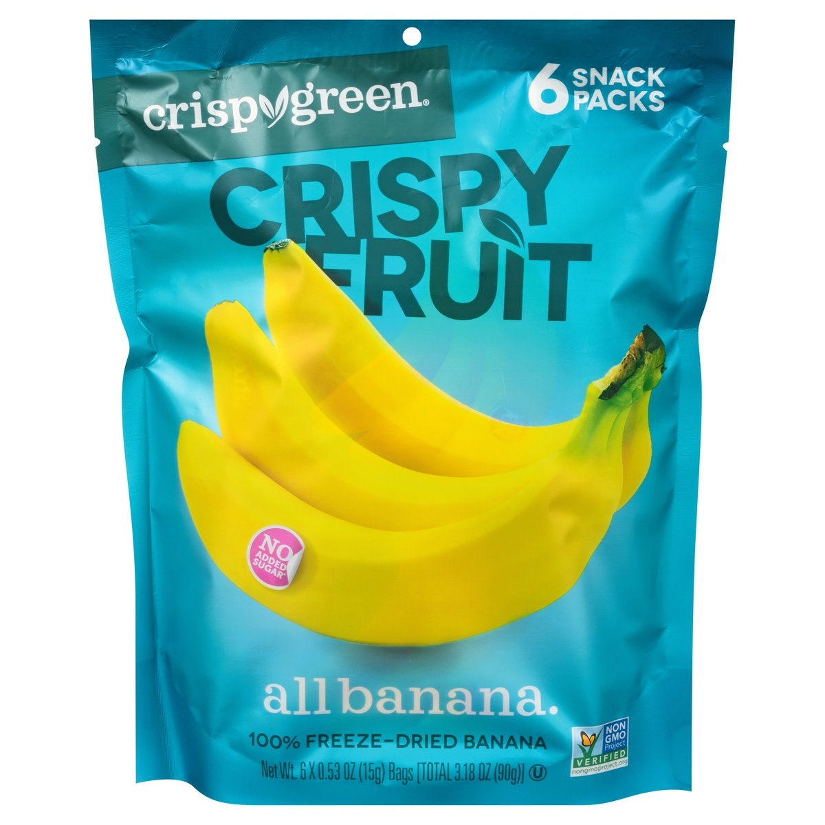 slide 1 of 1, Crispy Green Crispy Bananas, 3.18 oz