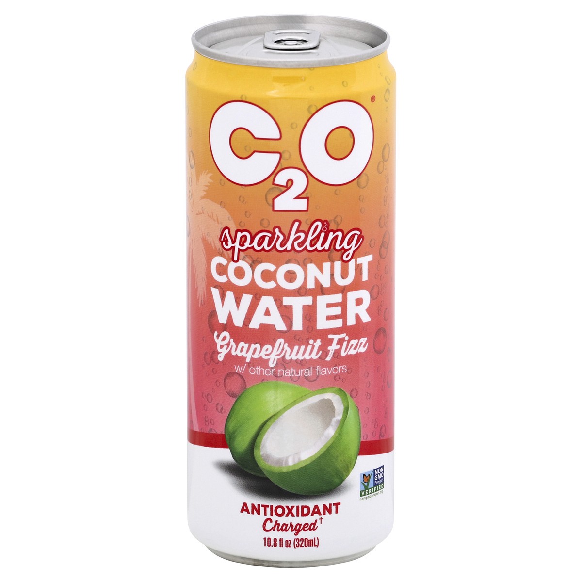 slide 6 of 6, C2O Sparkling Coconut Water Grapefruit Fizz, 10.8 oz