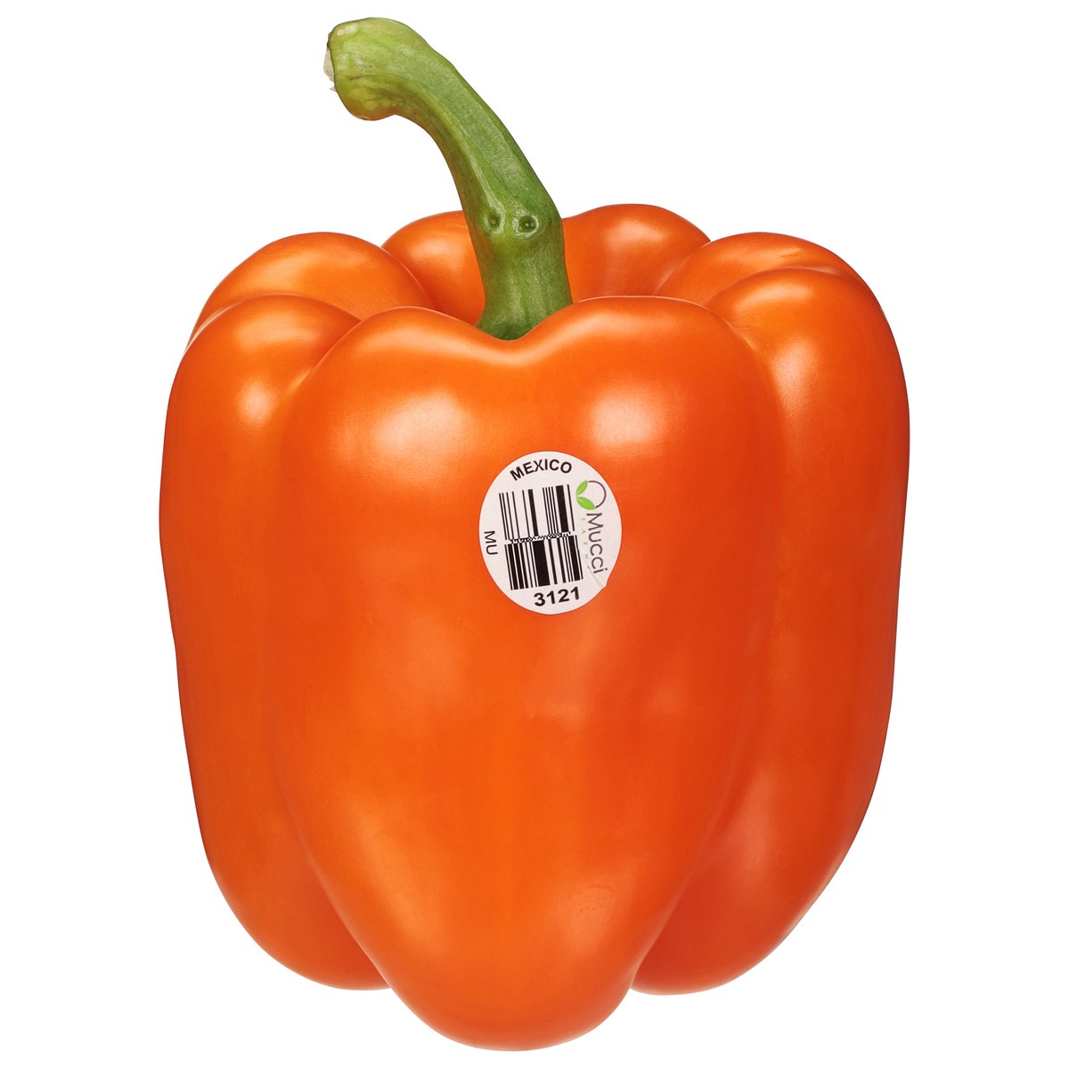 slide 1 of 12, Mucci Farms Orange Bell Pepper XL-L 1 ea, 1 ct