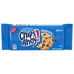 CHIPS AHOY! Original Chocolate Chip Cookies, 1.55 oz Snack Pack