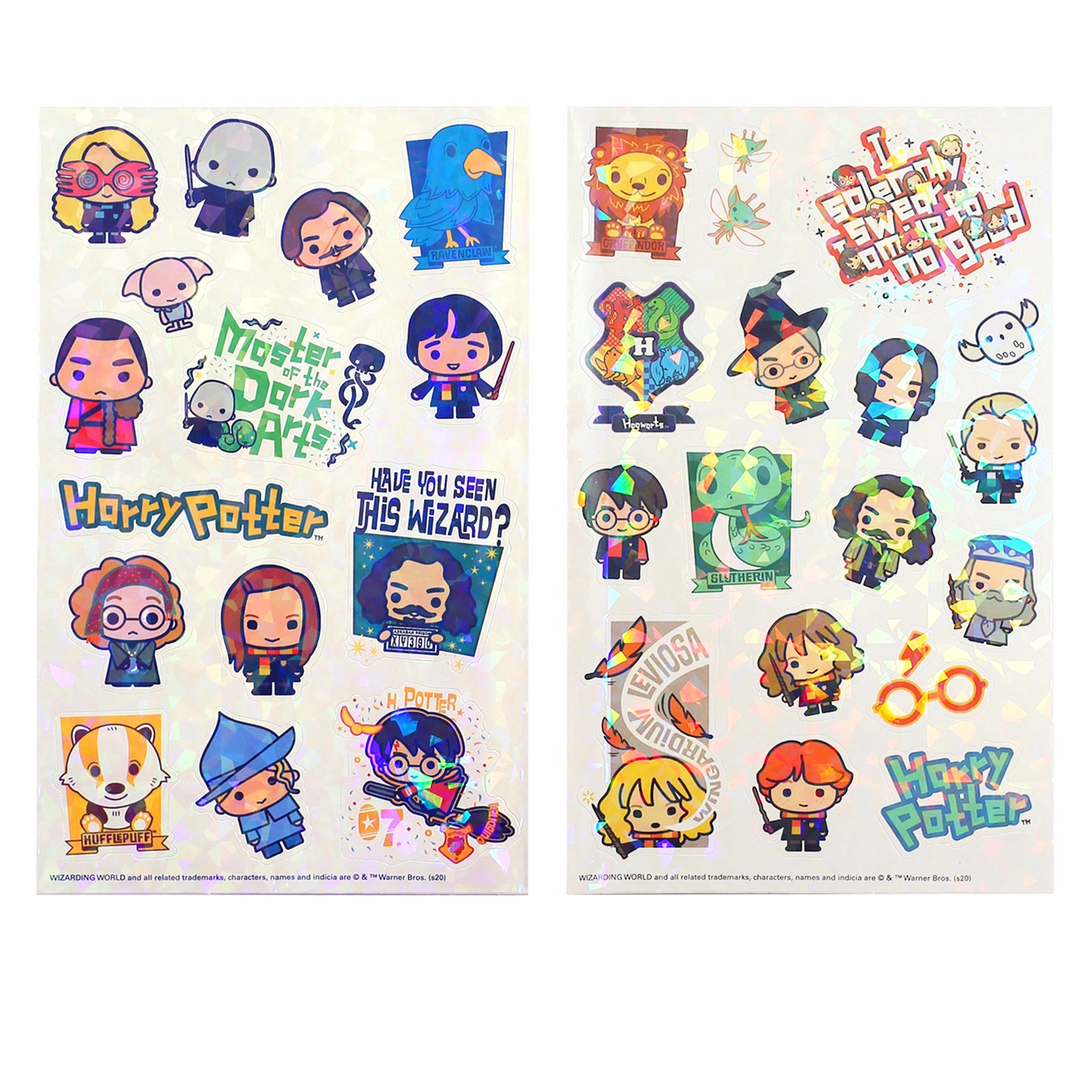 slide 3 of 3, Trends International Harry Potter Charm Storytelling Stickers, 4.25 in x 8.25 in