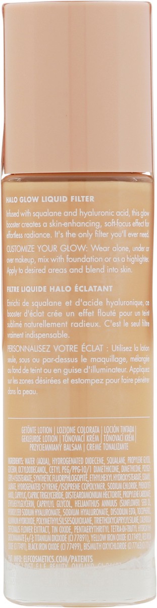 slide 3 of 9, e.l.f. ELF Halo Glow Liquid Filter 1.06FO- 1FAIR, 1 ct