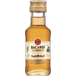 Bacardí Bacardi Gold Rum, Gluten Free 40% 10Cl/100Ml