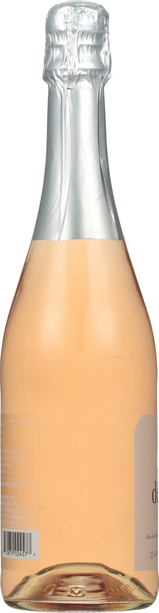 slide 4 of 12, Delure Sparkling Rose, 750 ml