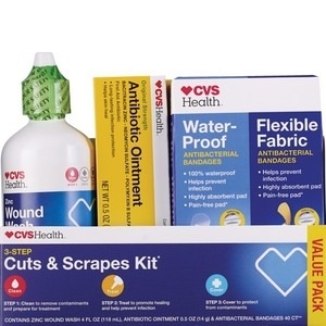slide 1 of 1, CVS Cuts And Scrapes Kit, 1 ct