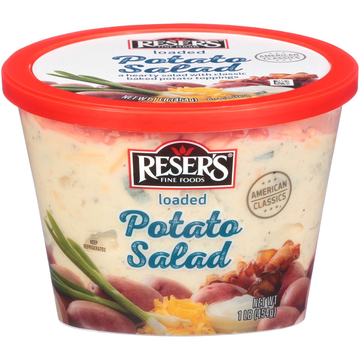 slide 1 of 6, Reser's Fine Foods Loaded Potato Salad, 16 oz