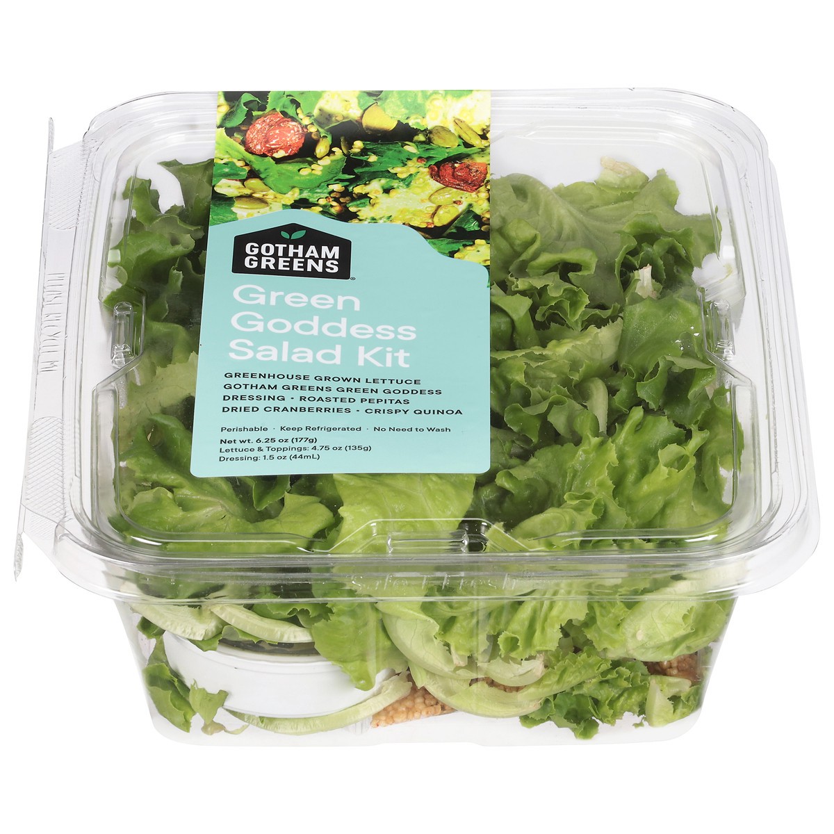 slide 12 of 13, Gotham Greens Green Goddess Salad Kit 6.25 oz, 6.25 oz