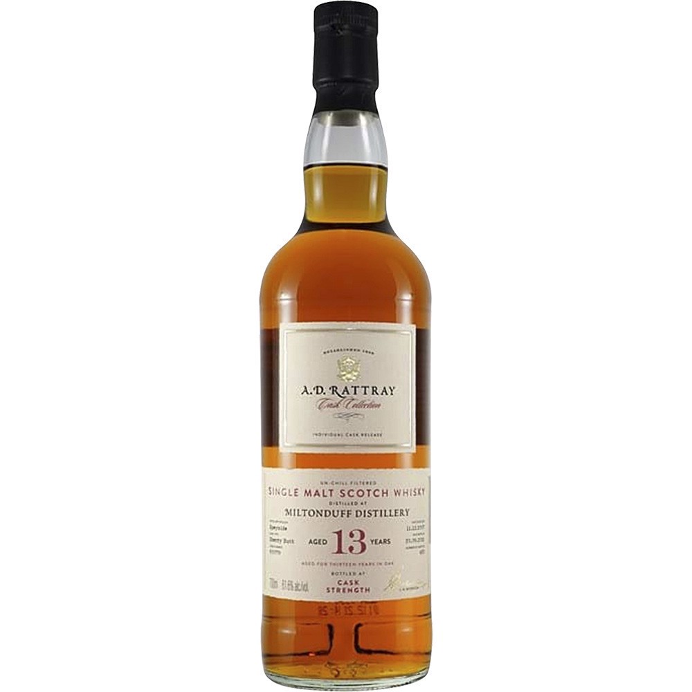 slide 1 of 1, A.d. Rattray Miltonduff 2007 Brlsl, 700 ml