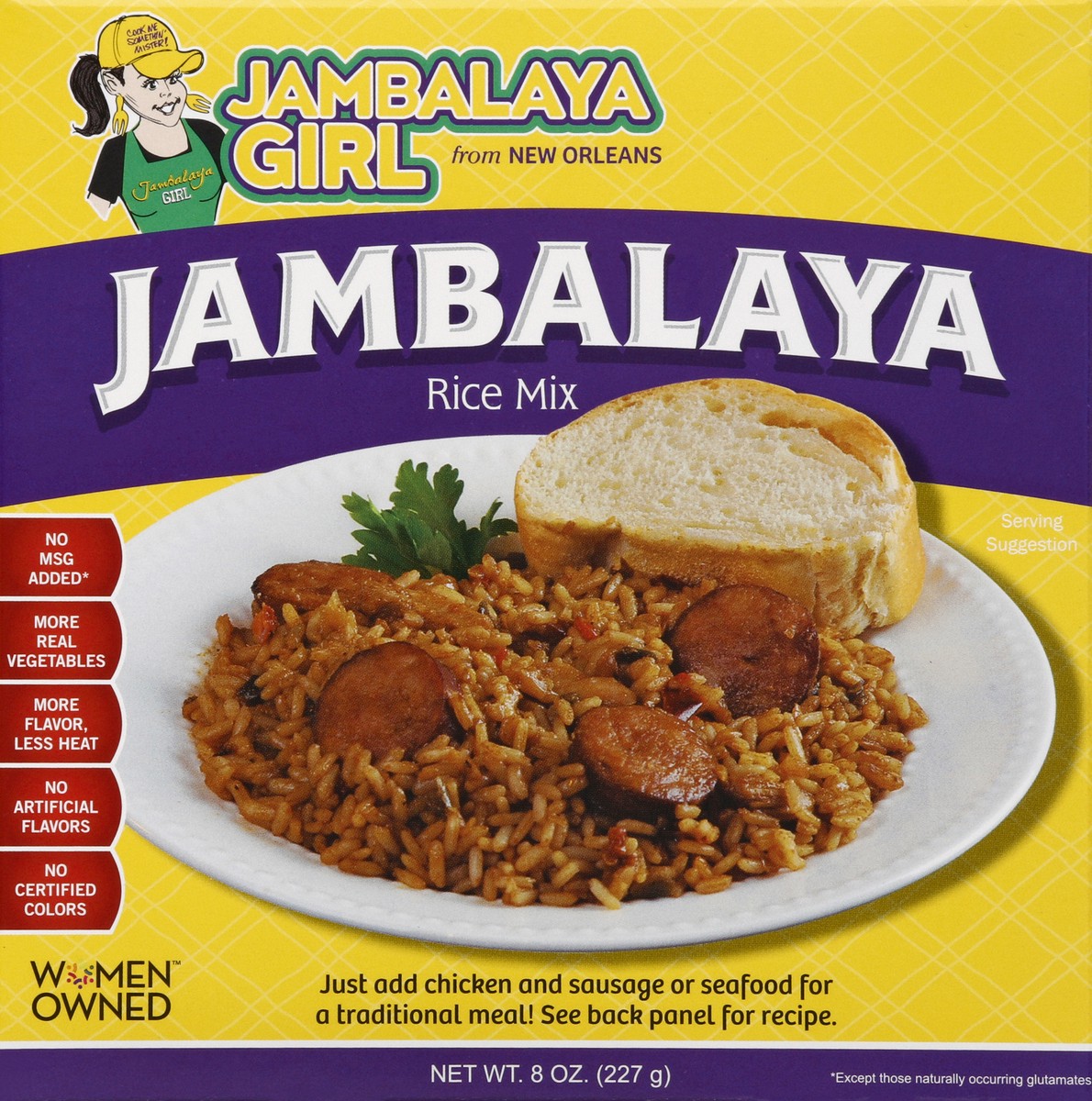 slide 1 of 4, Jambalaya Girl Rice Mix 8 oz, 8 oz