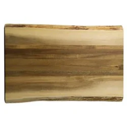 Architec 17 in x 11 in Non-Slip Wood Cutting/Serving Board