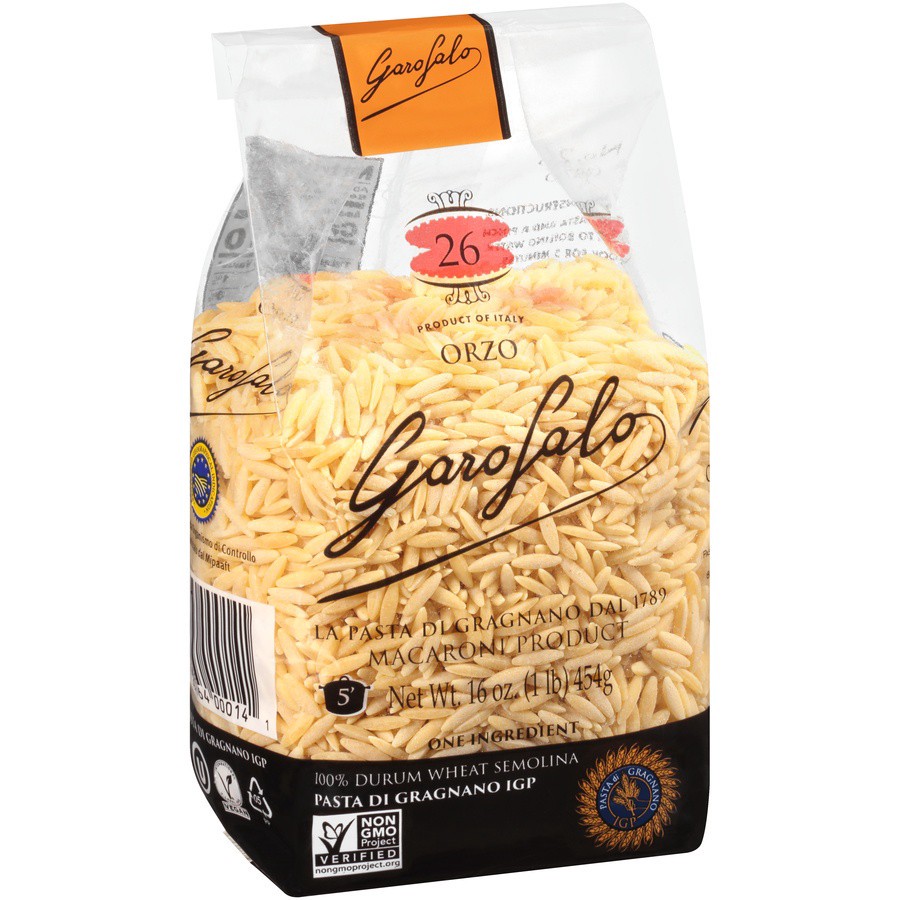 slide 2 of 8, Garofalo Orzo 16 oz, 16 oz