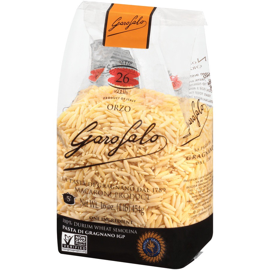 slide 7 of 8, Garofalo Orzo 16 oz, 16 oz