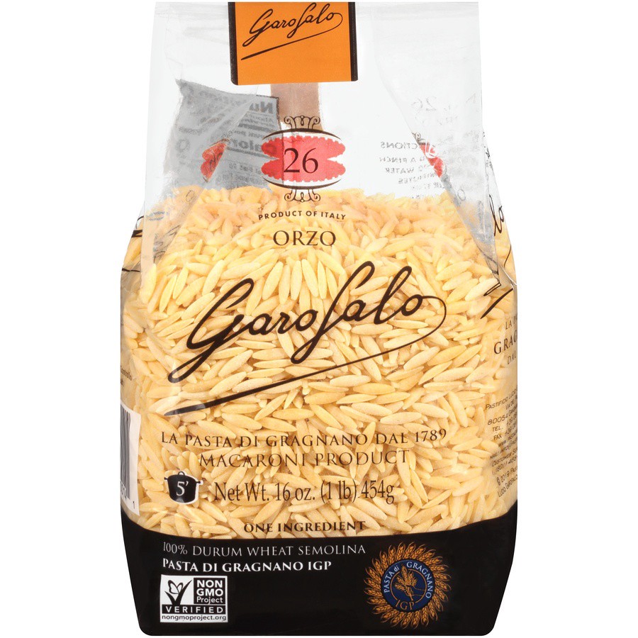 slide 1 of 8, Garofalo Orzo 16 oz, 16 oz