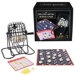 Spin Master Games Cardinal Classics Deluxe Metal Bingo Game Cage