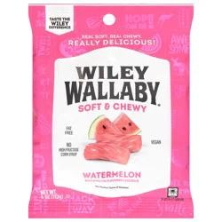 Wiley Wallaby Soft & Chewy Watermelon Licorice 4 oz
