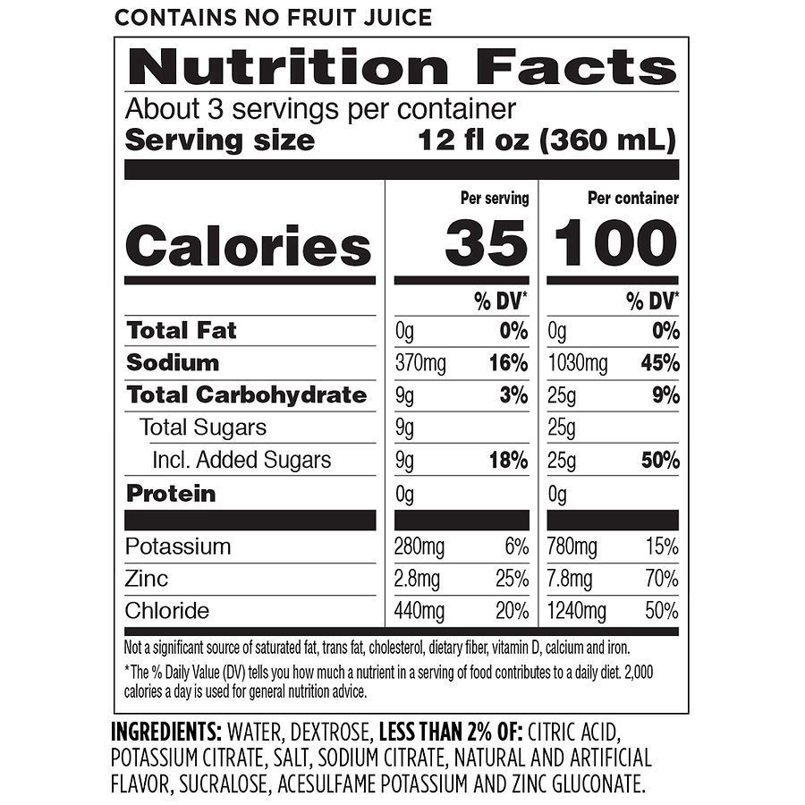 slide 5 of 5, Walgreens Electrolyte Solution, Dye-Free Mixed Fruit, 33.8 oz