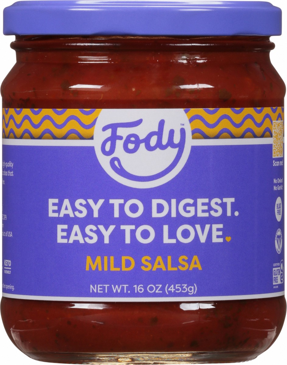 slide 10 of 12, Fody Mild Sensitive Salsa 16 oz, 16 oz