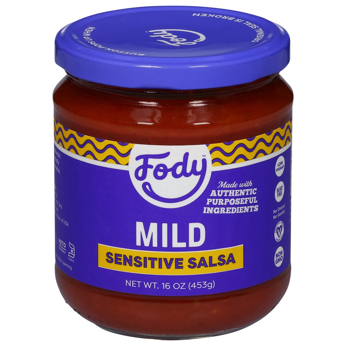 slide 1 of 12, Fody Mild Sensitive Salsa 16 oz, 16 oz