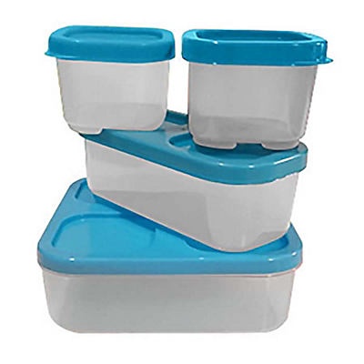 slide 1 of 1, Subzero 4 pc Food Storage Kit, 40 oz